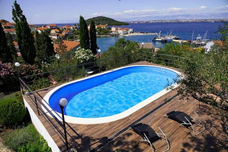 Booking Franov Residence On Island Ugljan With The Pool, Bbq And Beautiful Sea-View! Кали Экстерьер фото